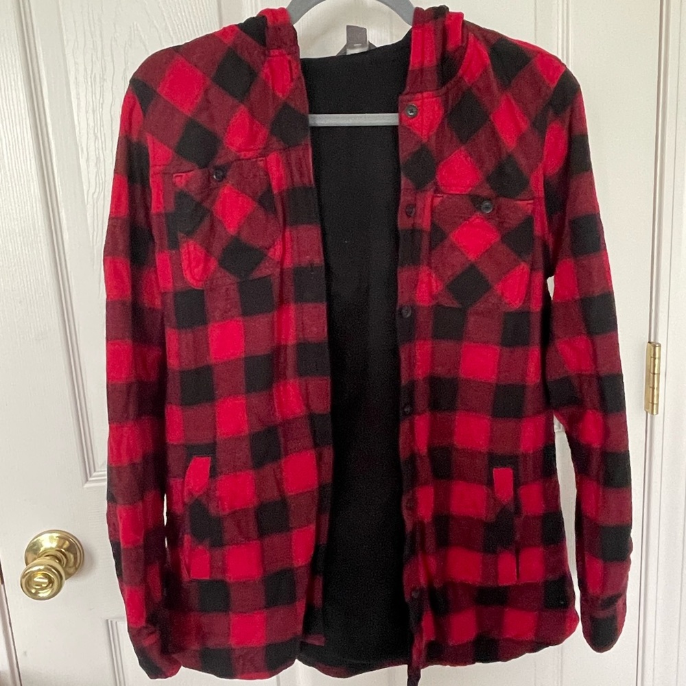 Eddie Bauer Plaid Flannel Jacket